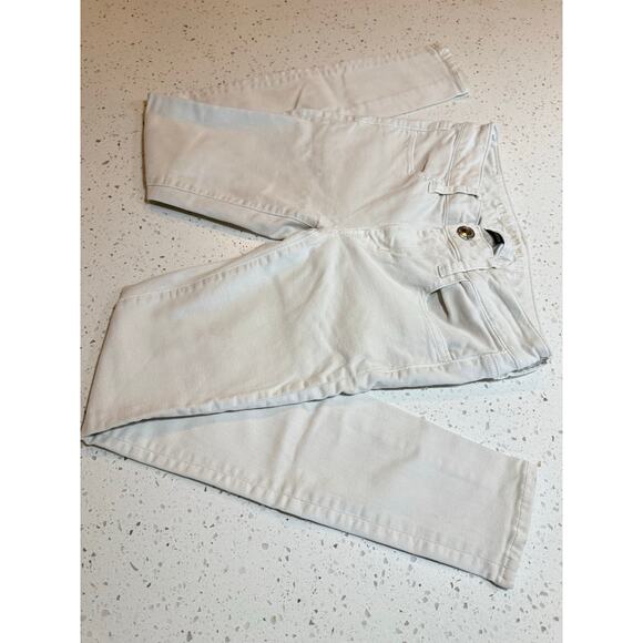 AMERICAN EAGLE WHITE SUPER STRETCH DENIM JEANS WOMENS SIZE 0 - Picture 2 of 5